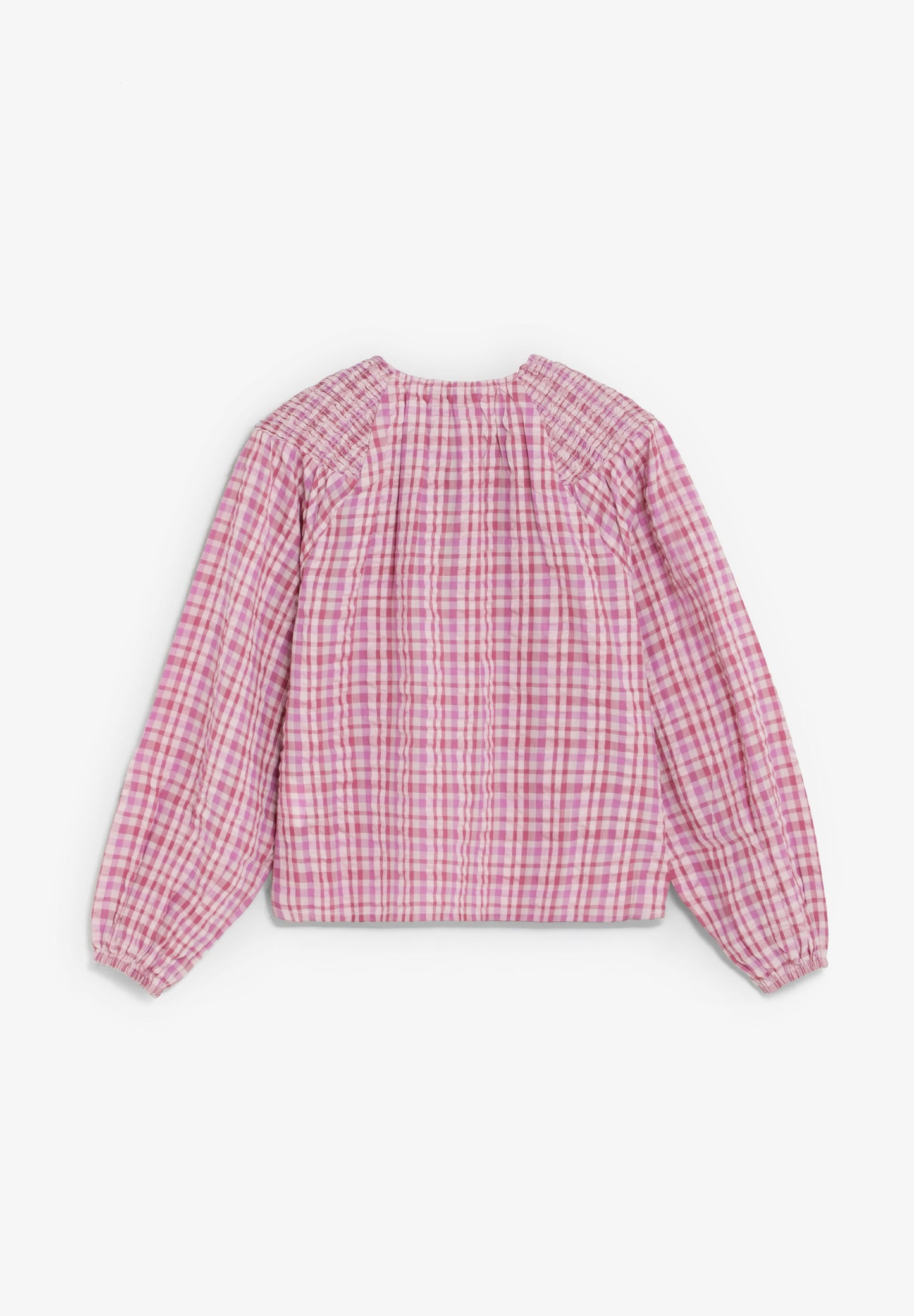 SCCHECK SMOCK BLOUSE GIRLS