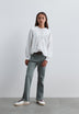 ROMANTISCHE BLUSE MIT STICKEREIEN