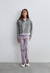 FLARED TROUSERS WITH SEAMS