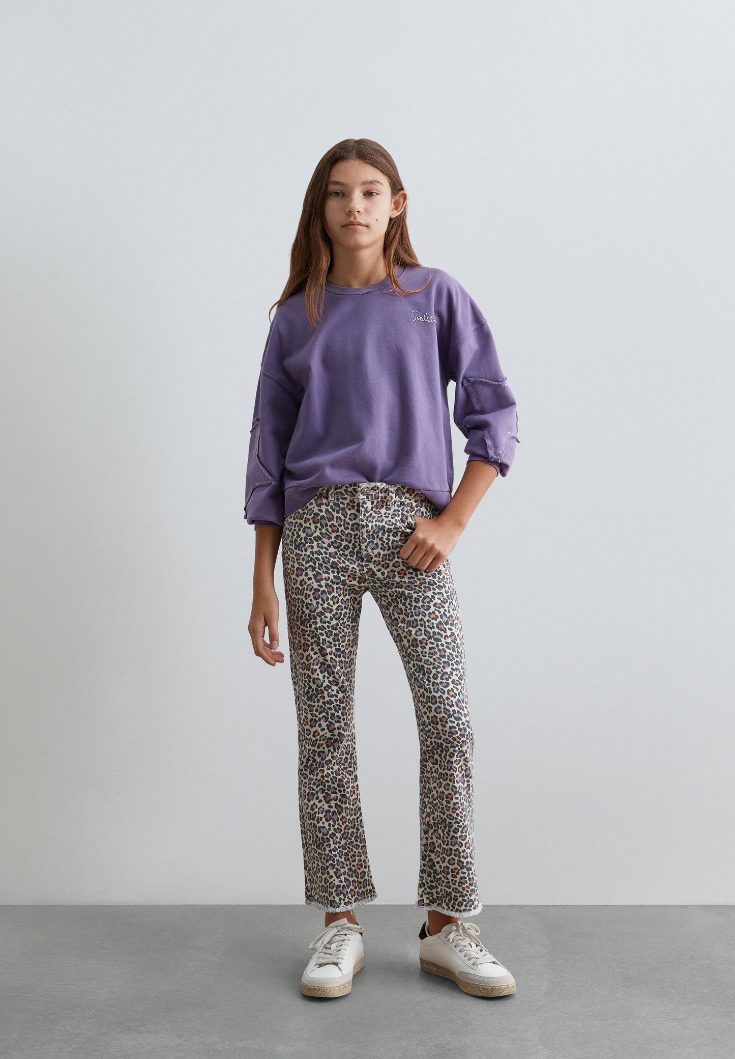 PANTALON FLARE IMPRIMÉ ANIMAL