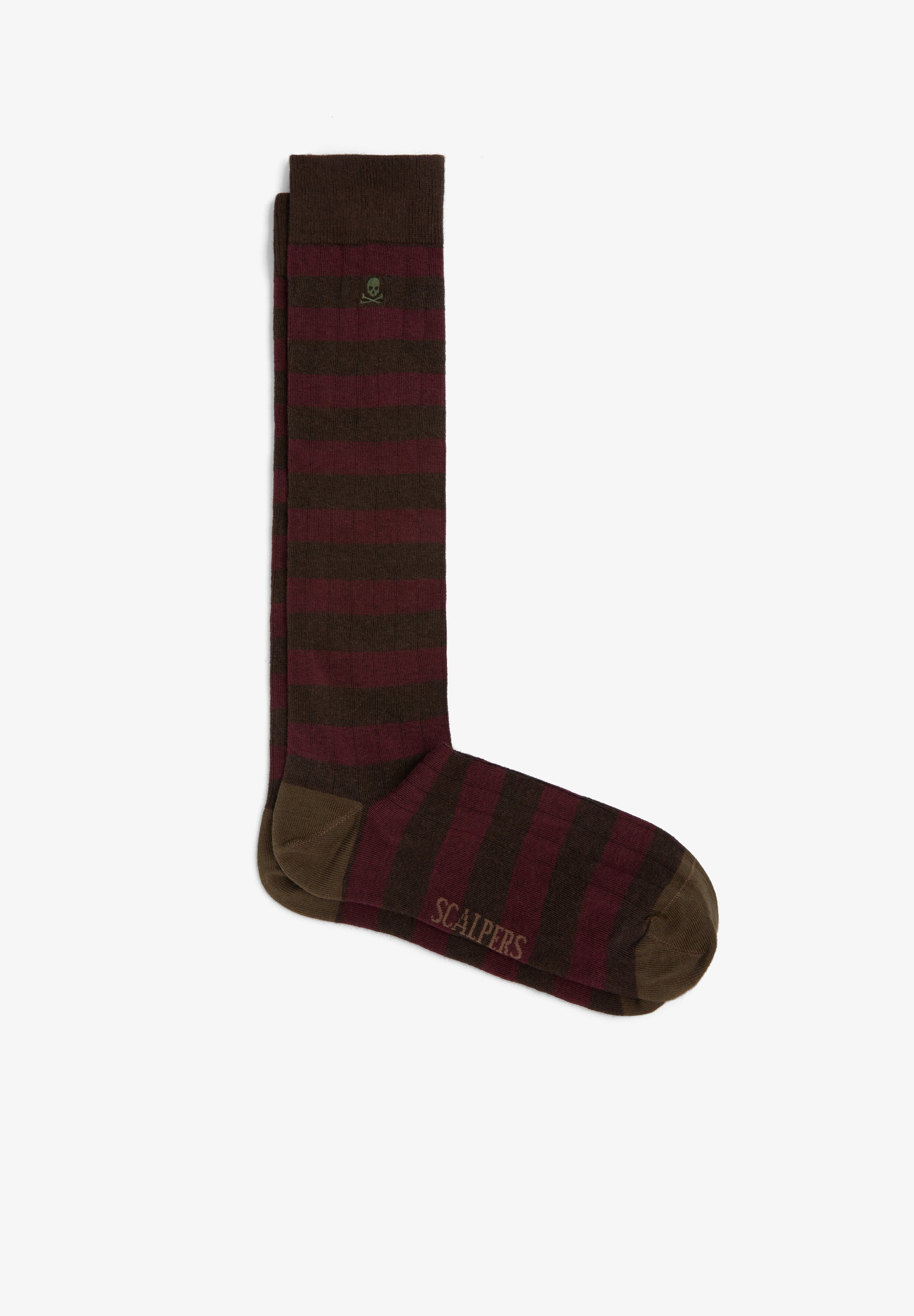 CHAUSSETTES RAYURES COTON BIO