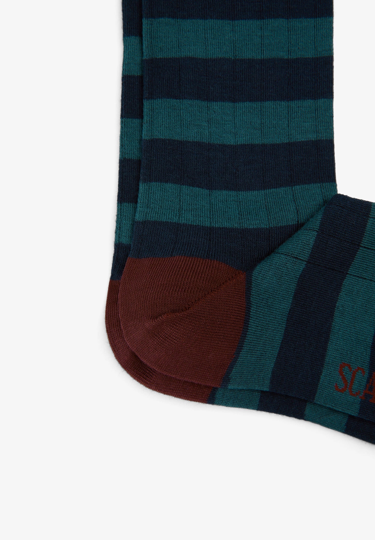 SOCKEN MIT STREIFEN AUS ÖKOLOGISCH HERGESTELLTER BAUMWOLLE