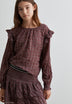 BLUSE MIT GEOMETRISCHEM PRINT