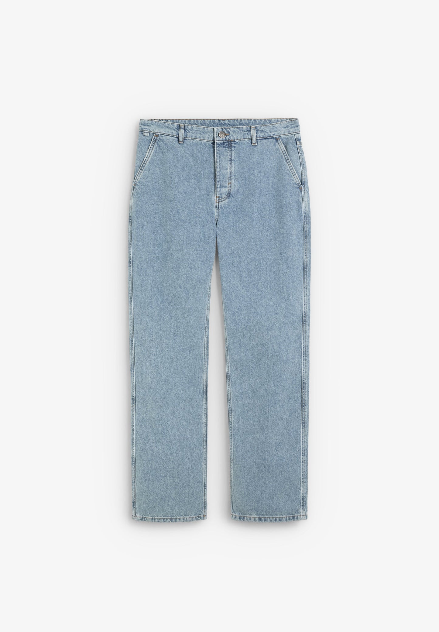 JEANS IM WASHED-LOOK UND REGULAR FIT