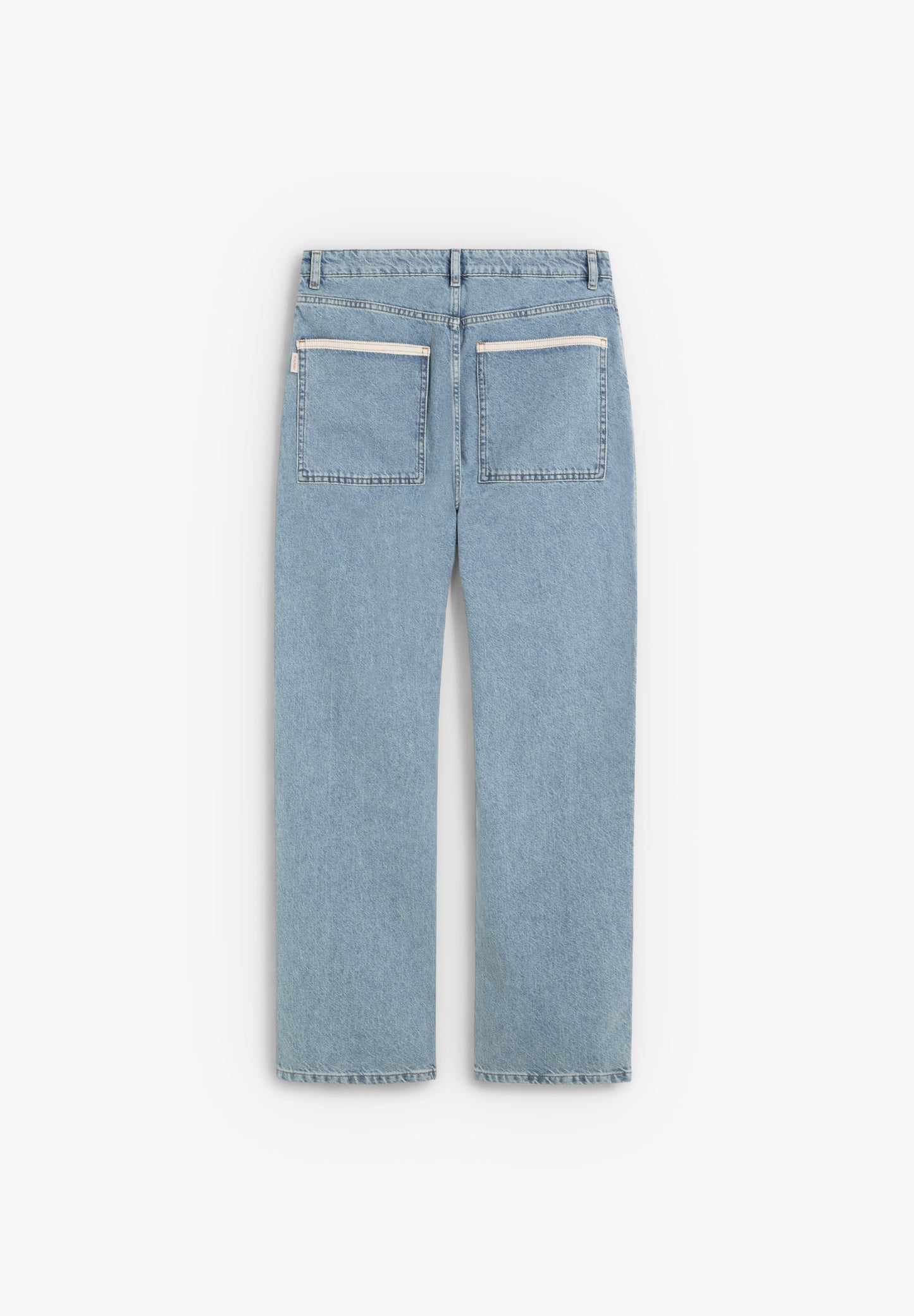 JEANS IM WASHED-LOOK UND REGULAR FIT