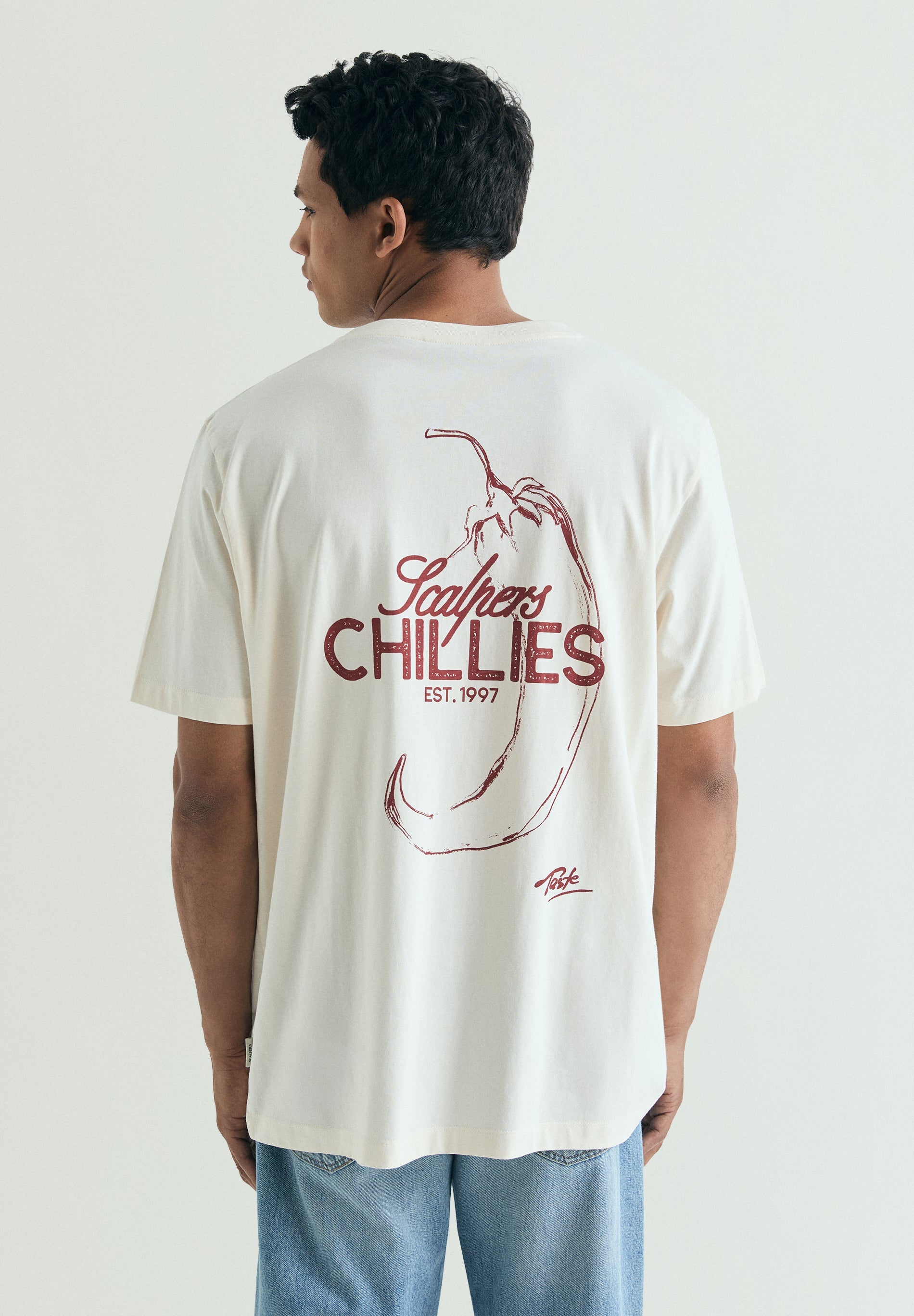 T-SHIRT MIT CHILI-PRINT