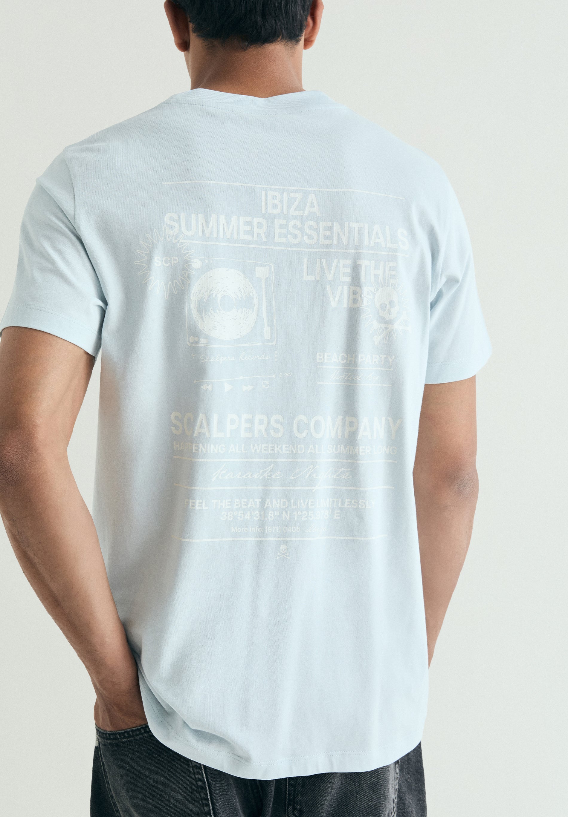 T-SHIRT MIT IBIZA-PRINT