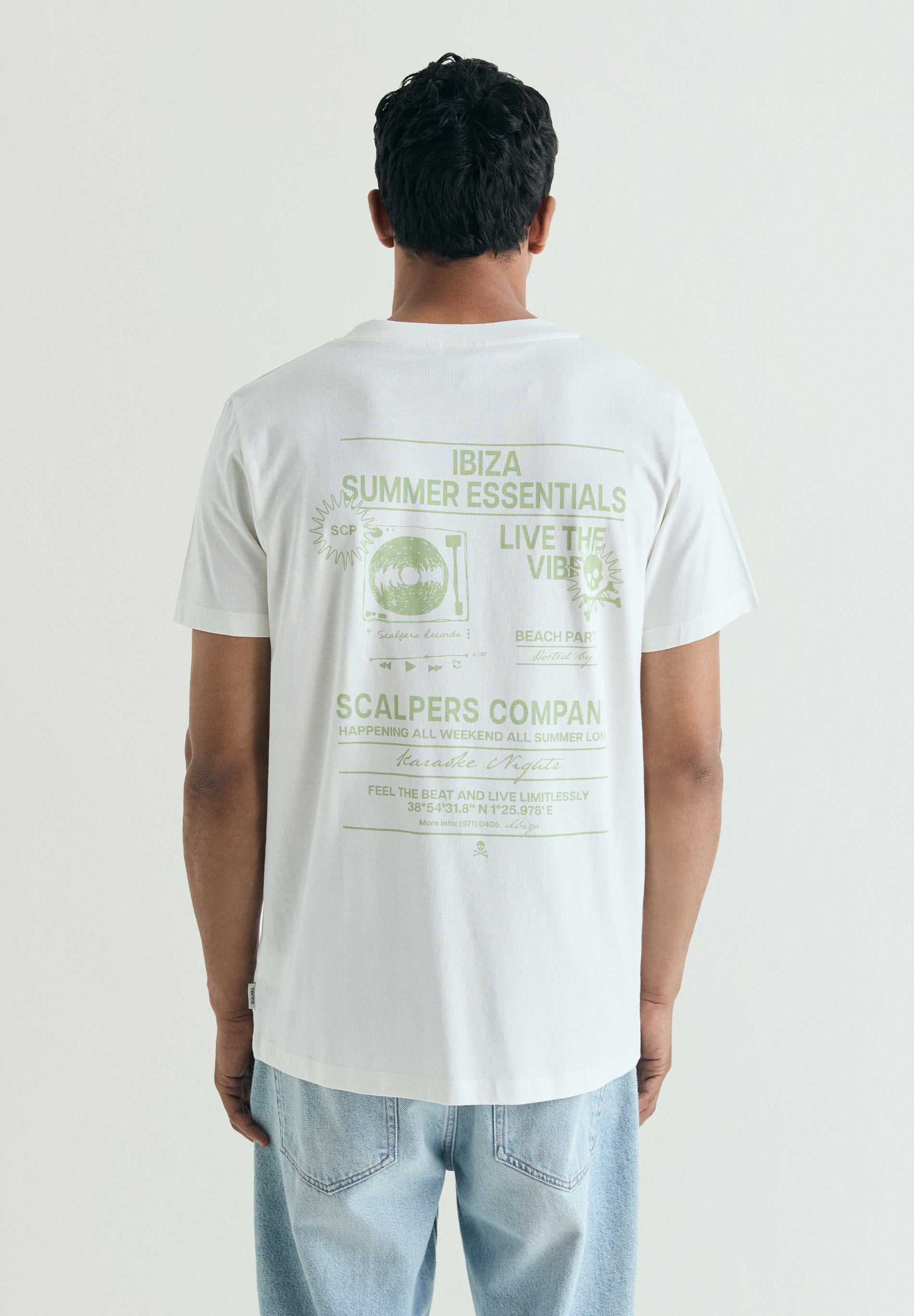 T-SHIRT MIT IBIZA-PRINT