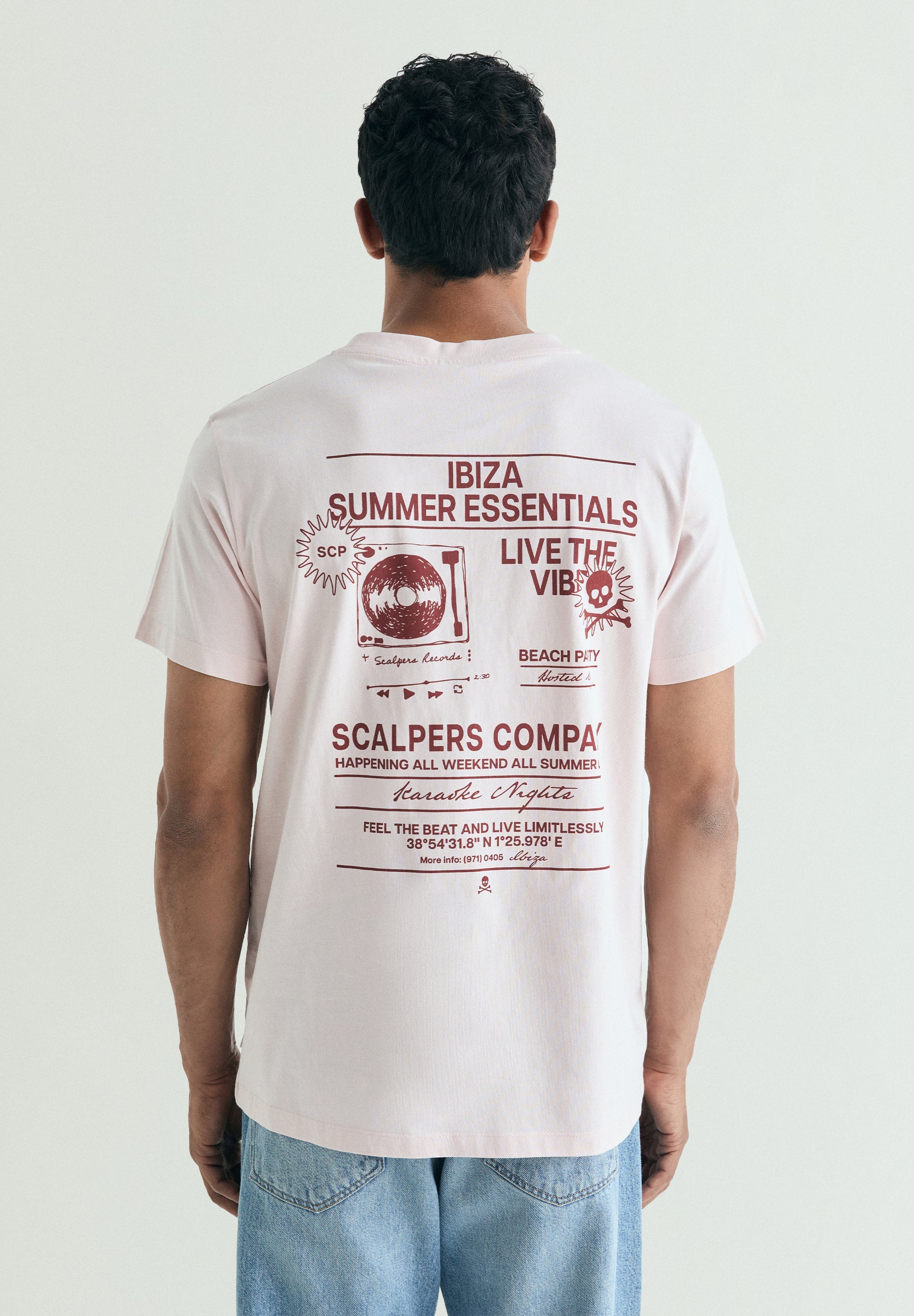 T-SHIRT MIT IBIZA-PRINT