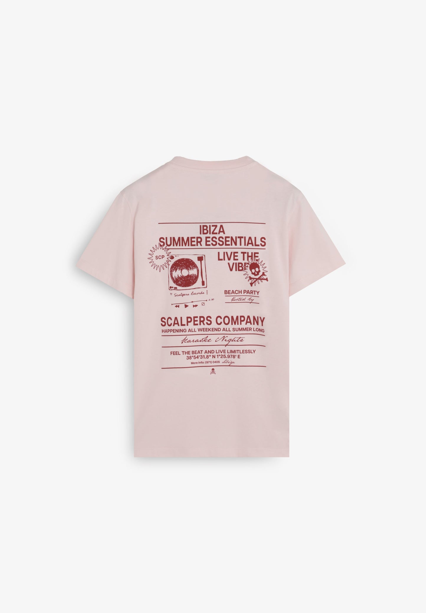 T-SHIRT MIT IBIZA-PRINT