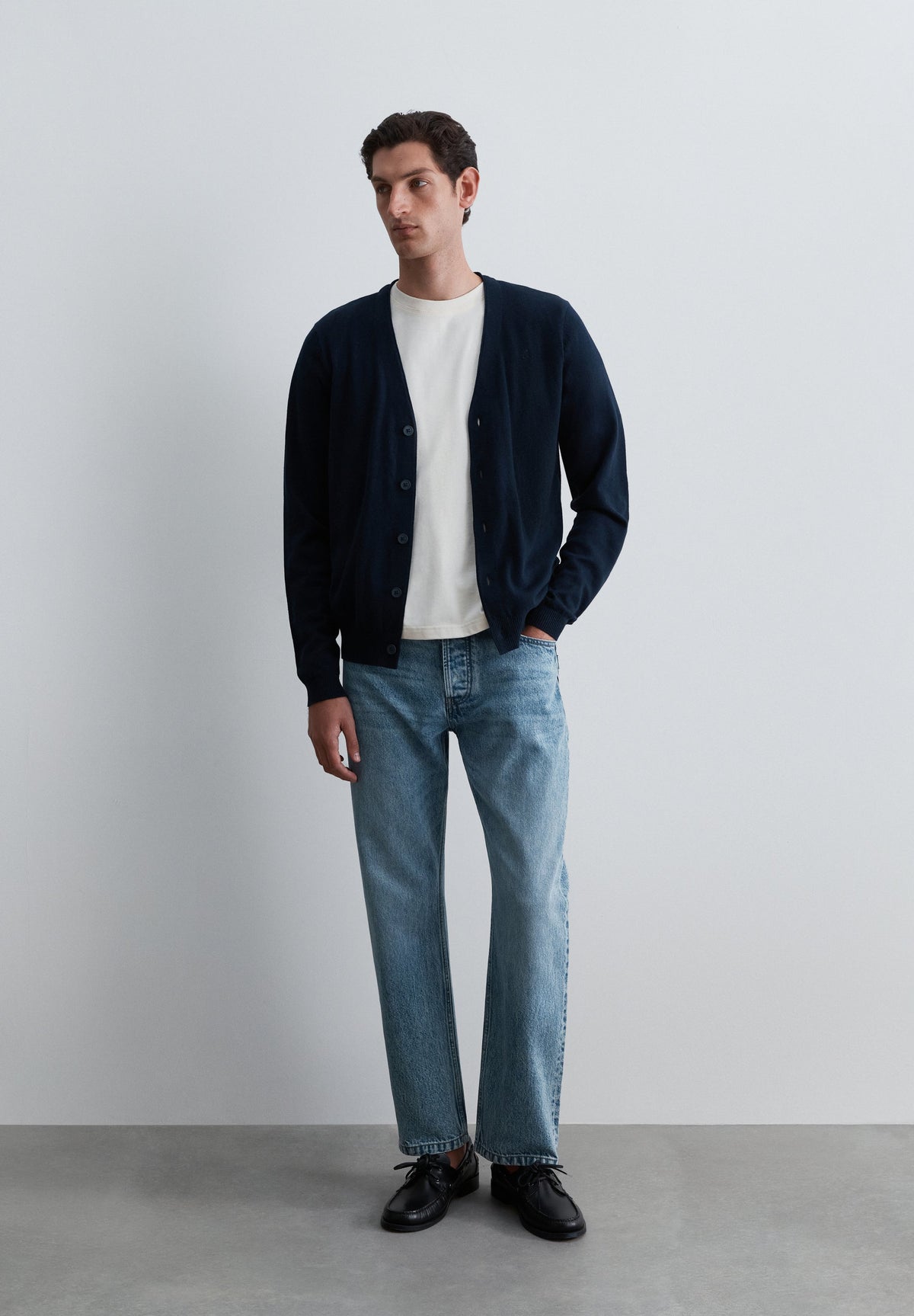 TONAL SKULL CARDIGAN