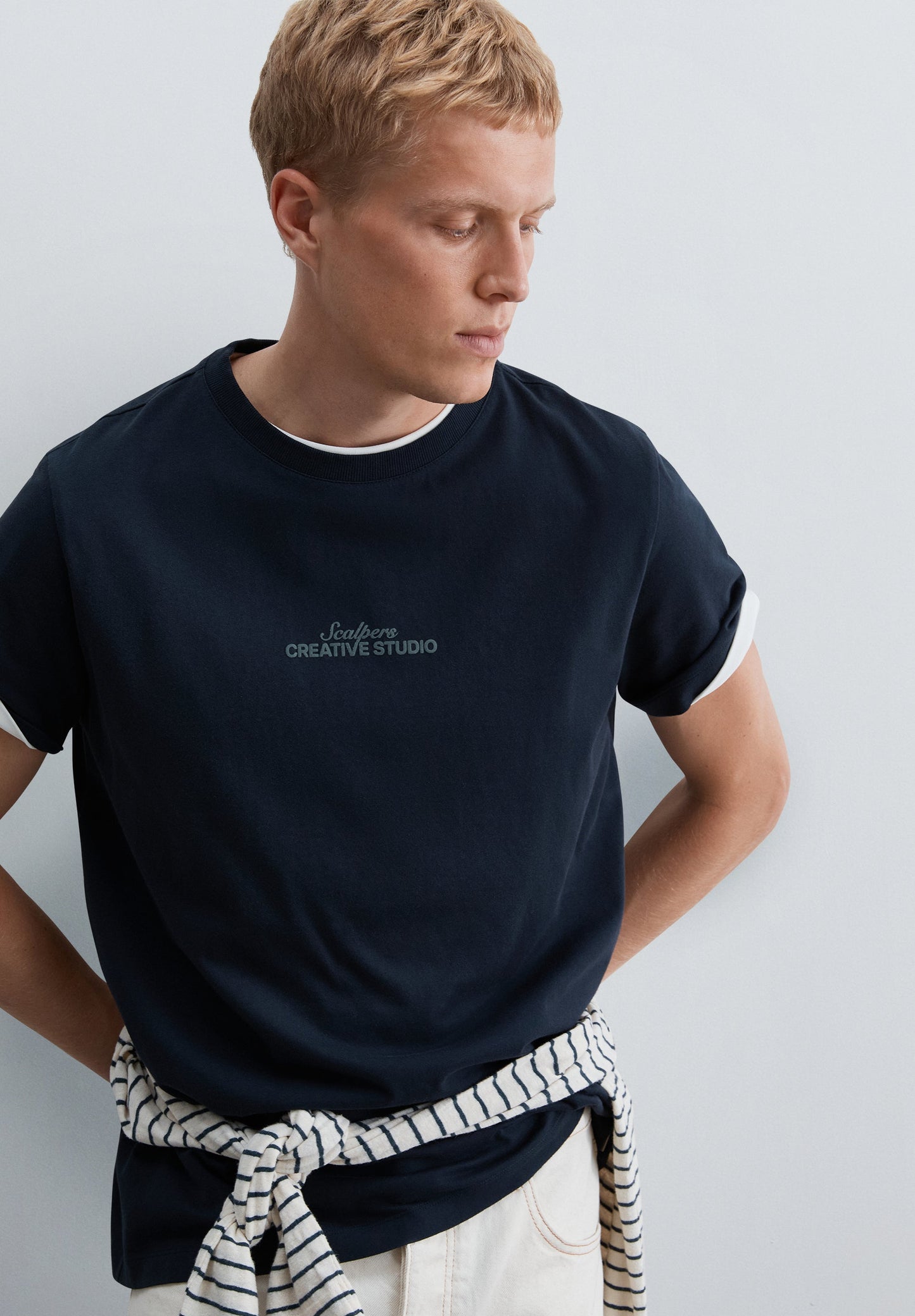 T-SHIRT IM REGULAR FIT MIT PRINT