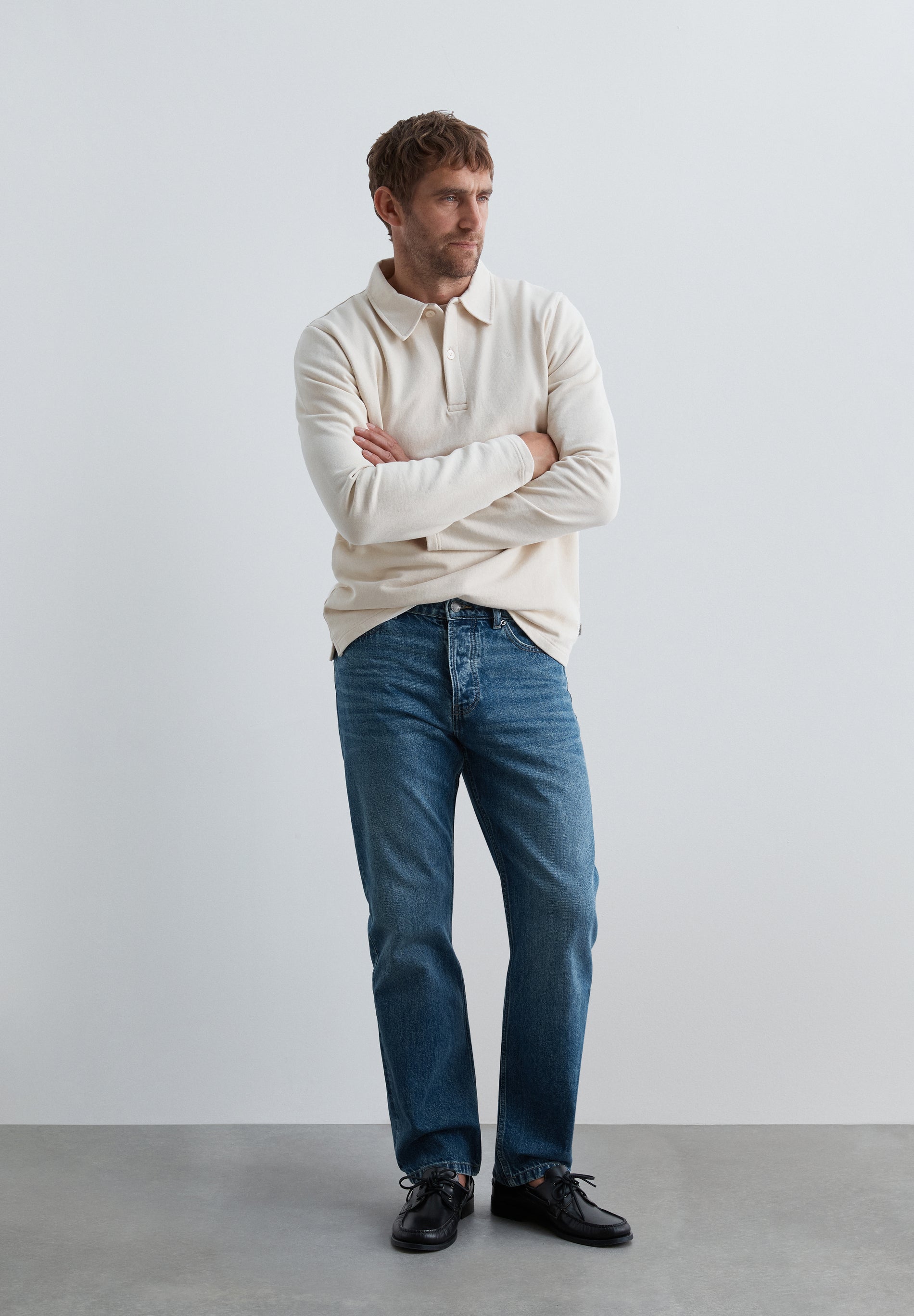 SWEAT COL POLO
