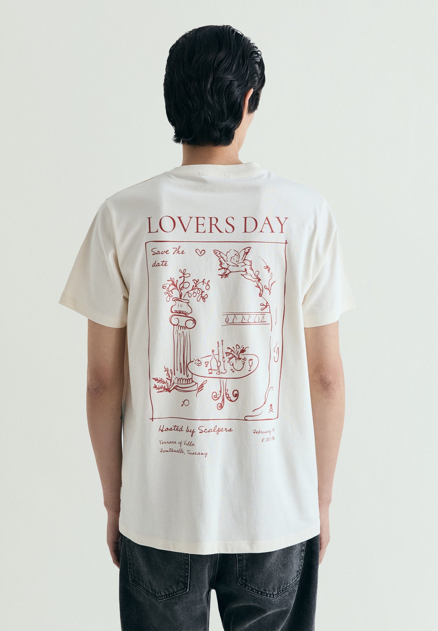 LOVERS DAY PRINT T-SHIRT