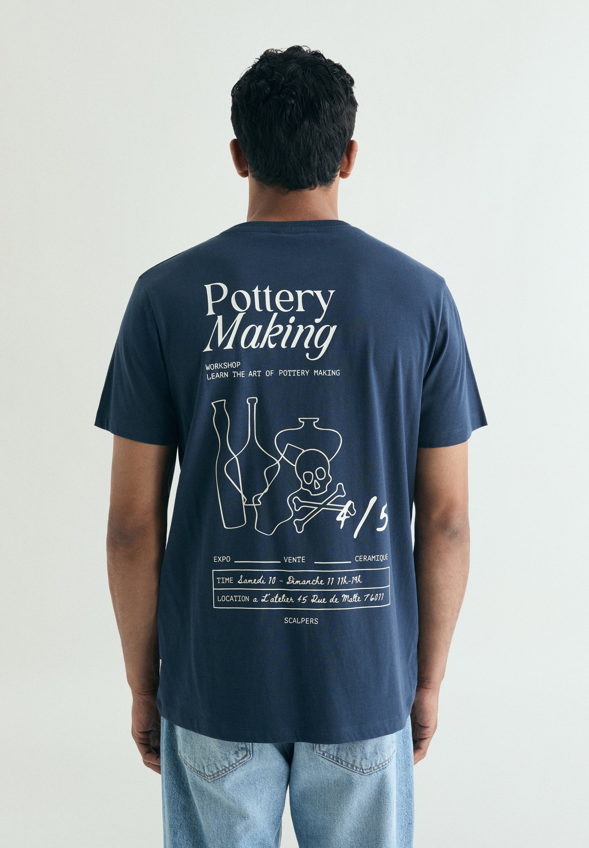 T-SHIRT IMPRIMÉ POTTERY
