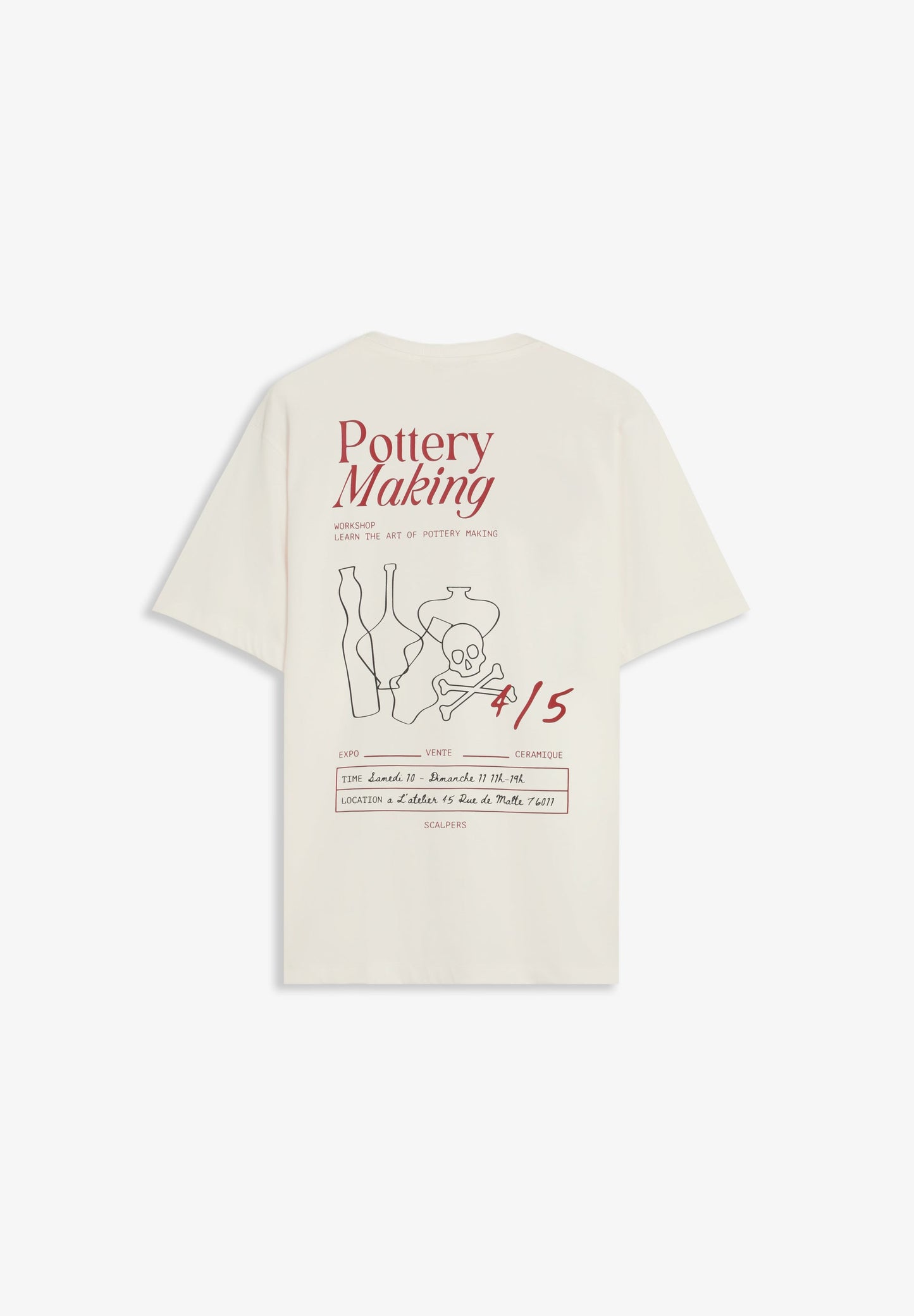 SCPOTTERY STROCKE TEE