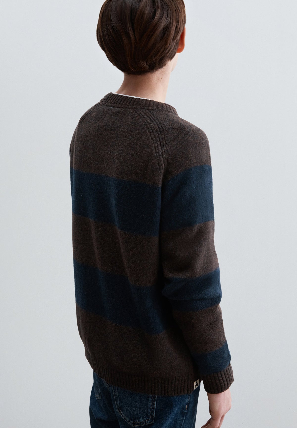 STRIPED WOOL SWEATER