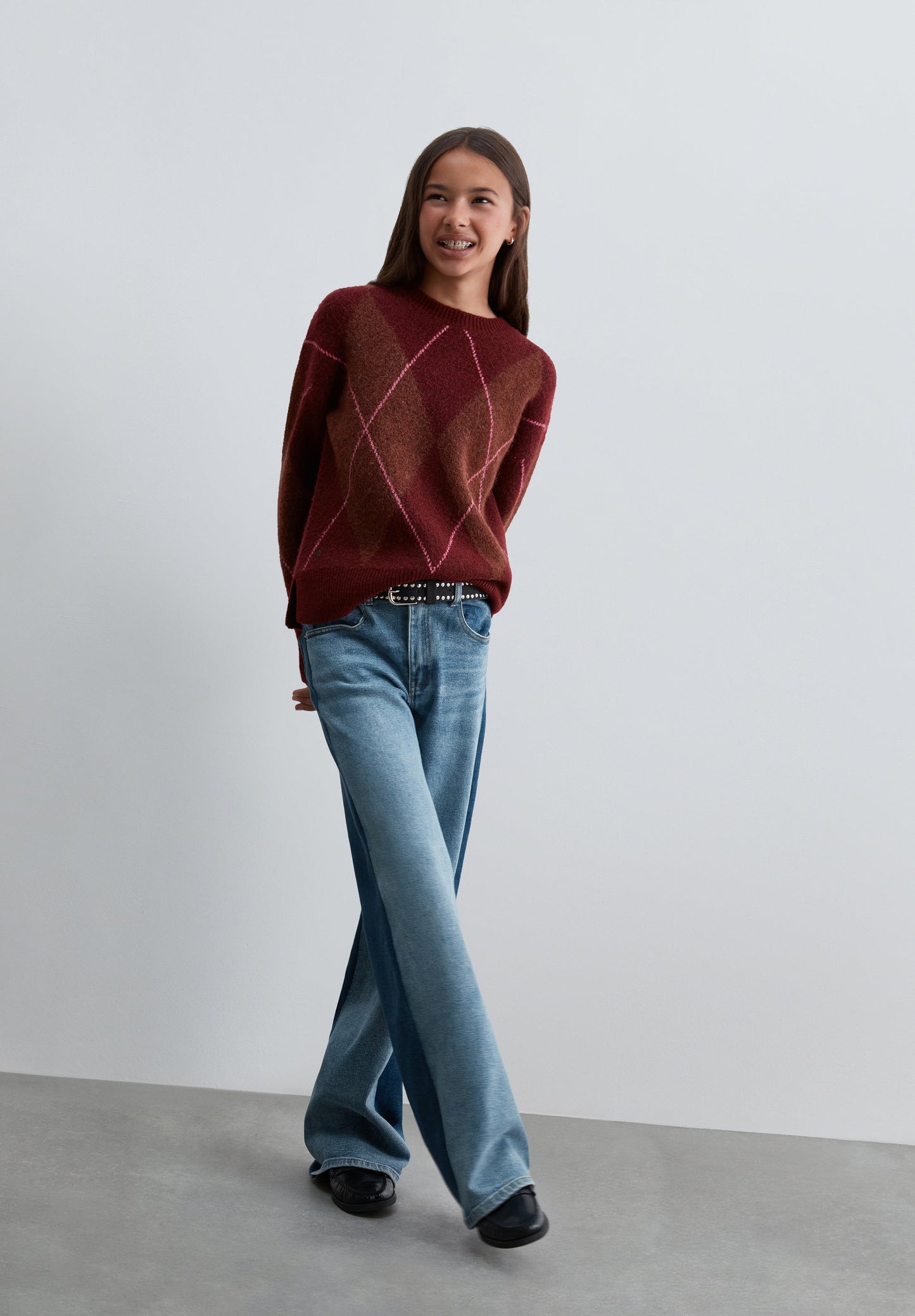 TWO-TONE JEANS