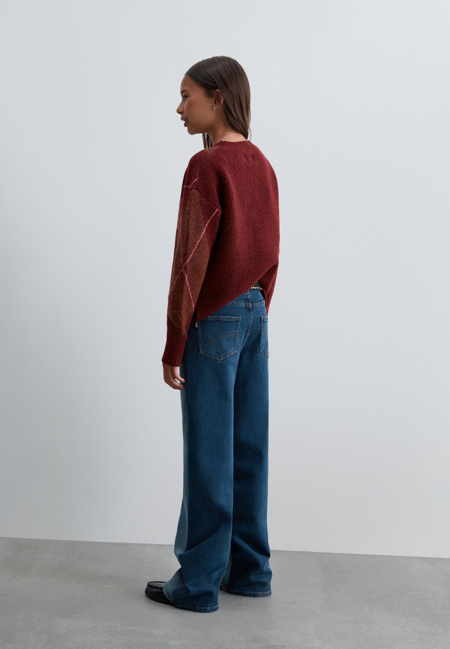 TWO-TONE JEANS
