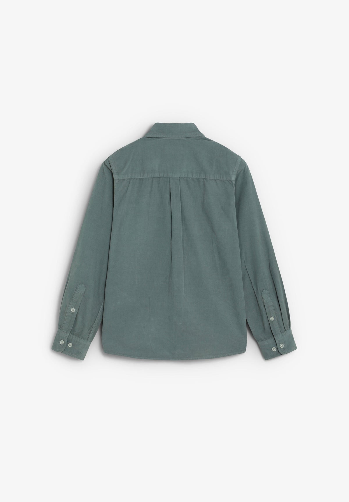 CORDUROY SHIRT WITH BUTTON-DOWN COLLAR