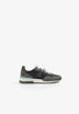 SKULL SPLIT SUEDE SNEAKERS