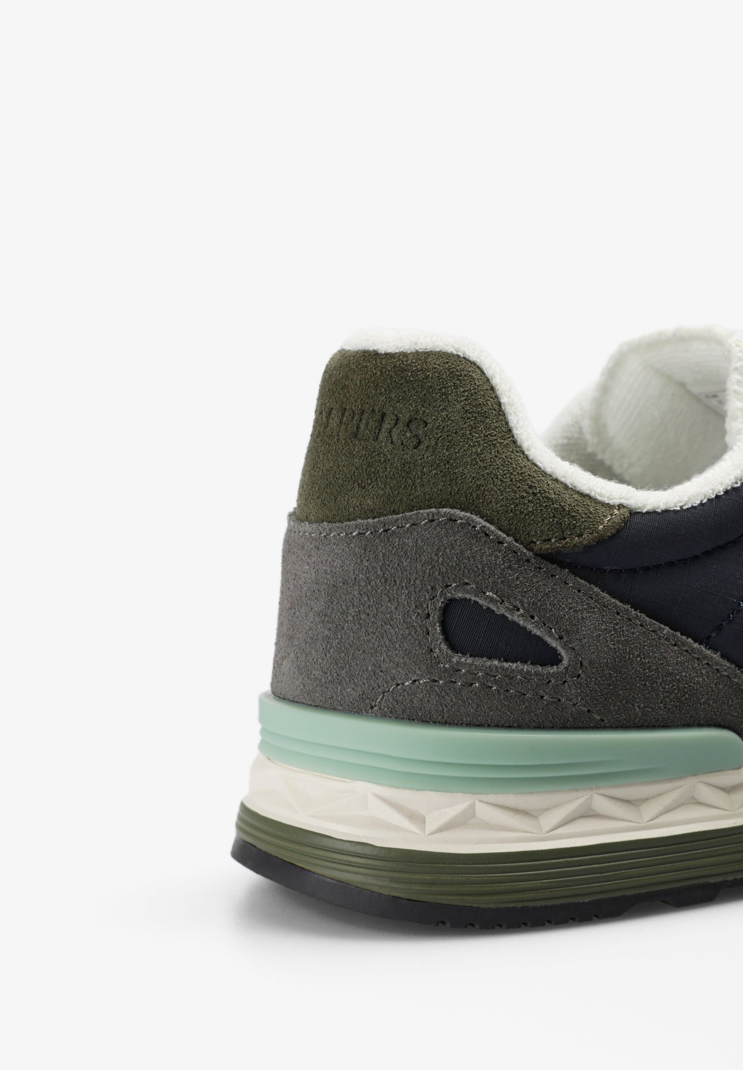 SKULL SPLIT SUEDE SNEAKERS