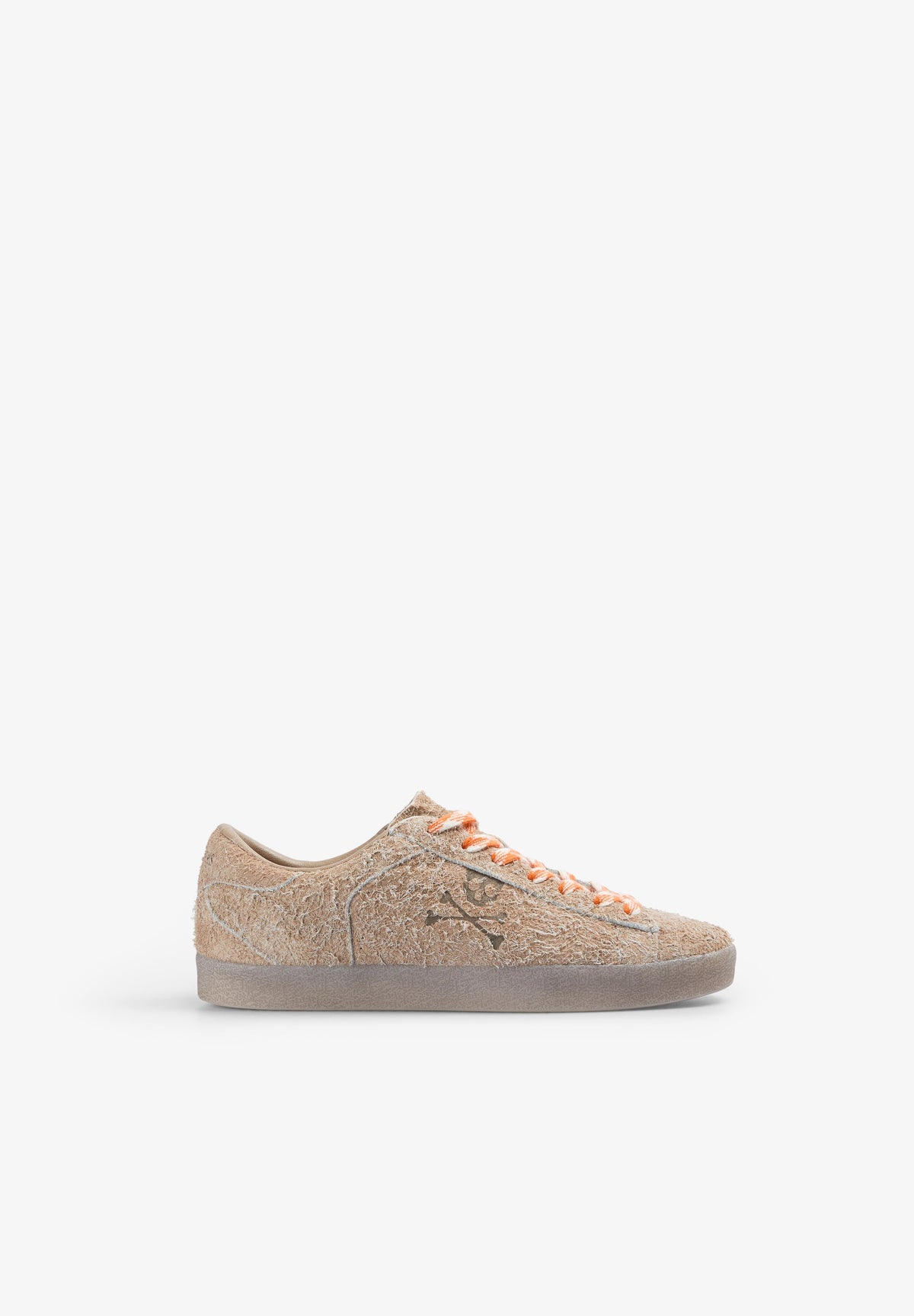 SUEDE SNEAKERS WITH SIDE SKULL