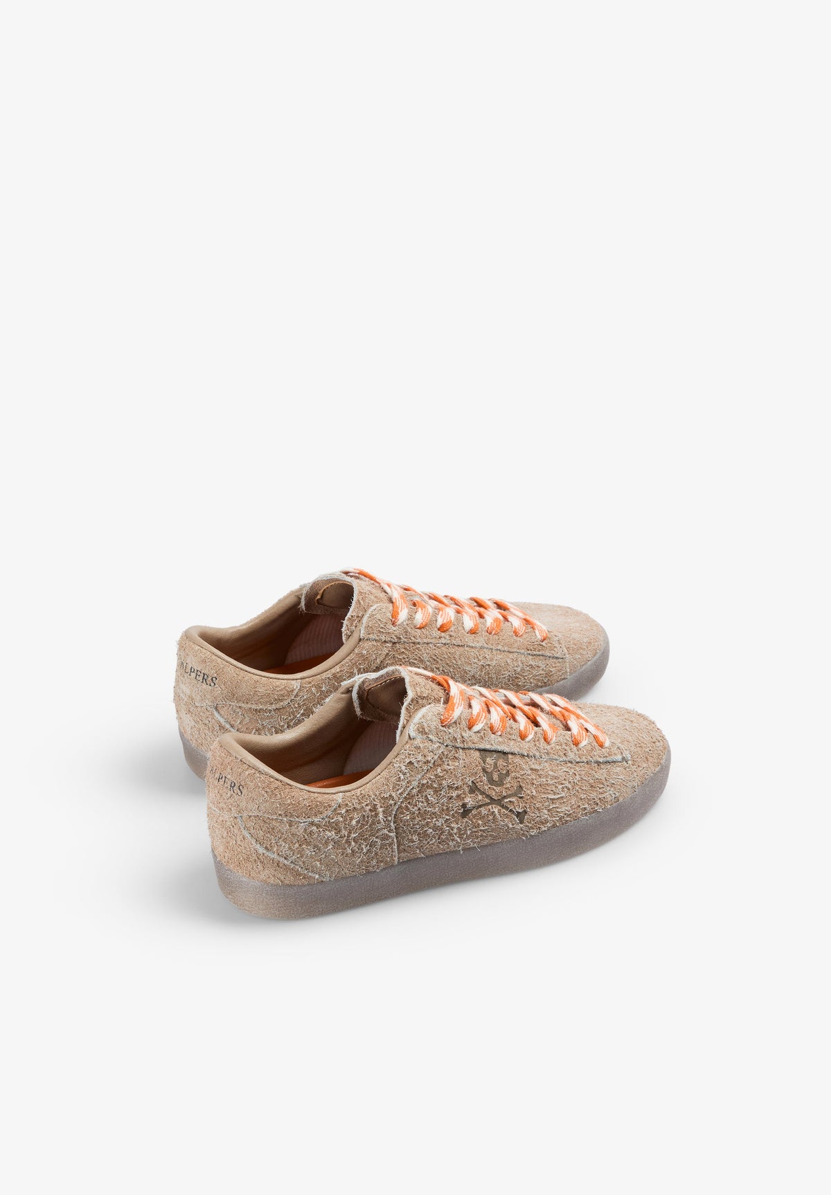 SUEDE SNEAKERS WITH SIDE SKULL