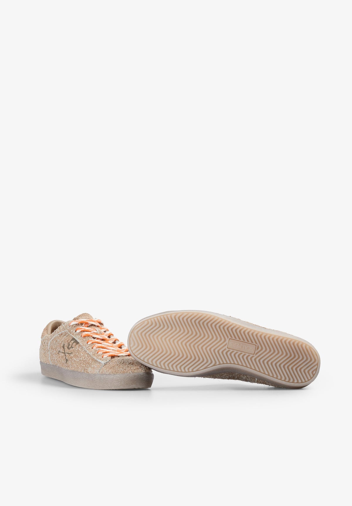 SUEDE SNEAKERS WITH SIDE SKULL