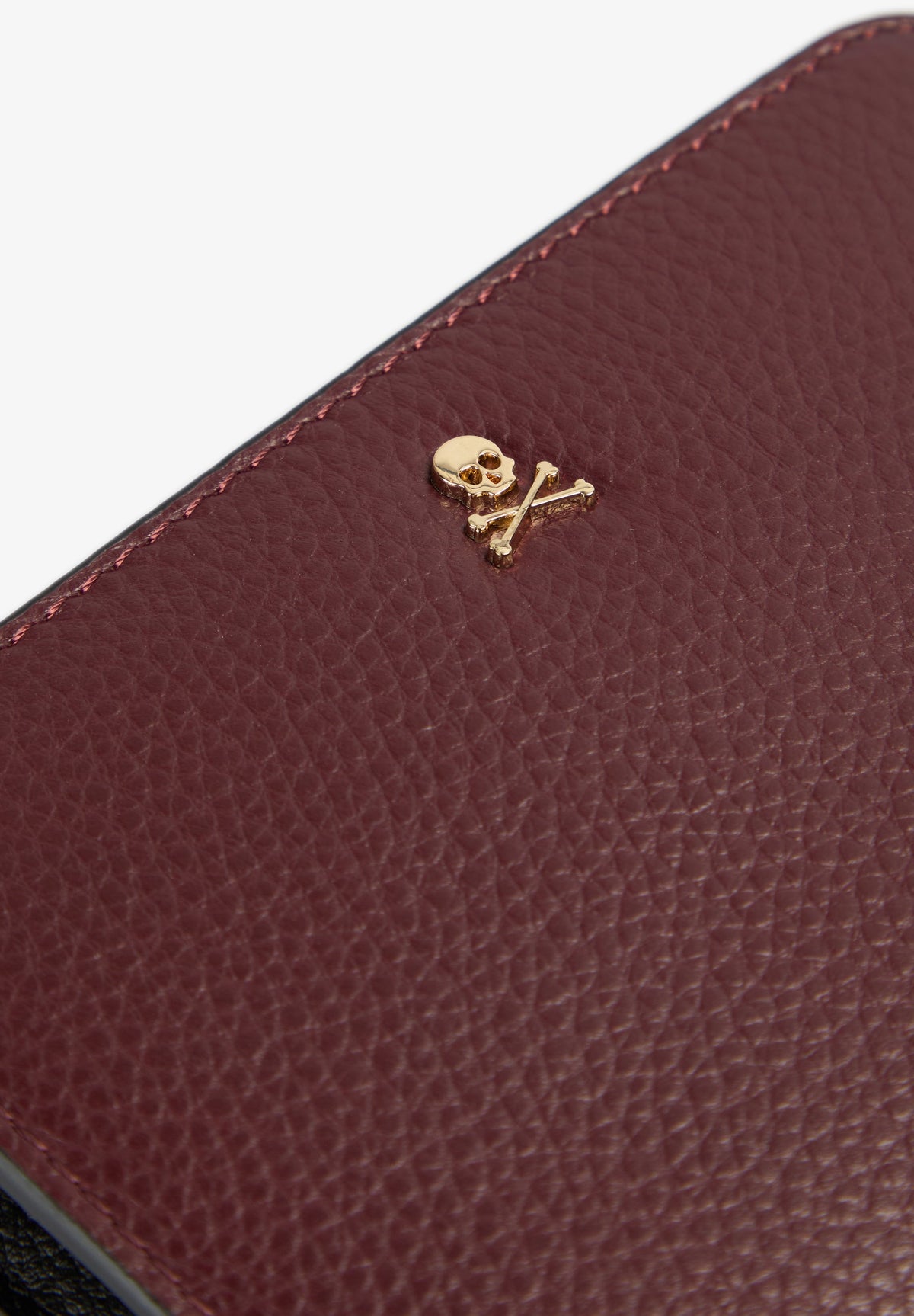 LEATHER COIN PURSE WITH ZIP