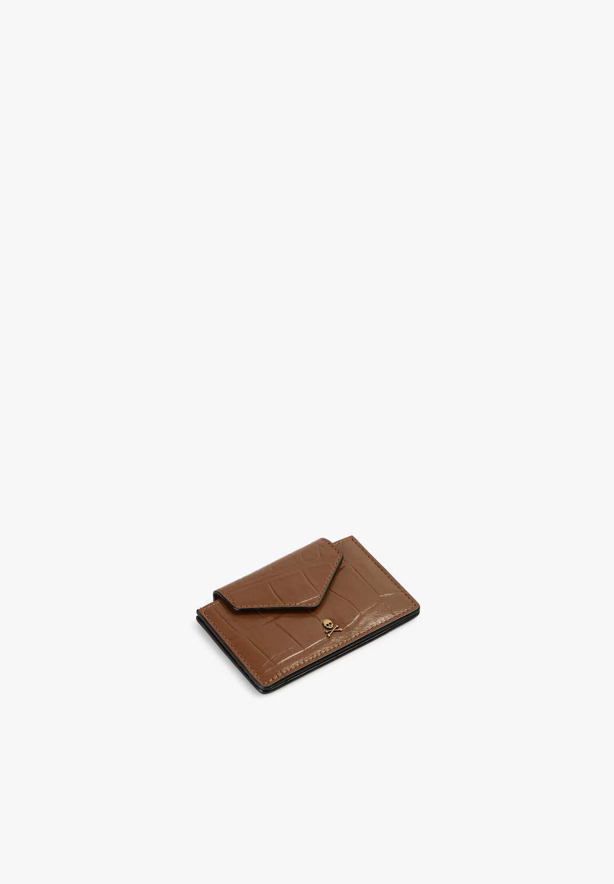 SCFLAT LEATHER CARDHOLDER