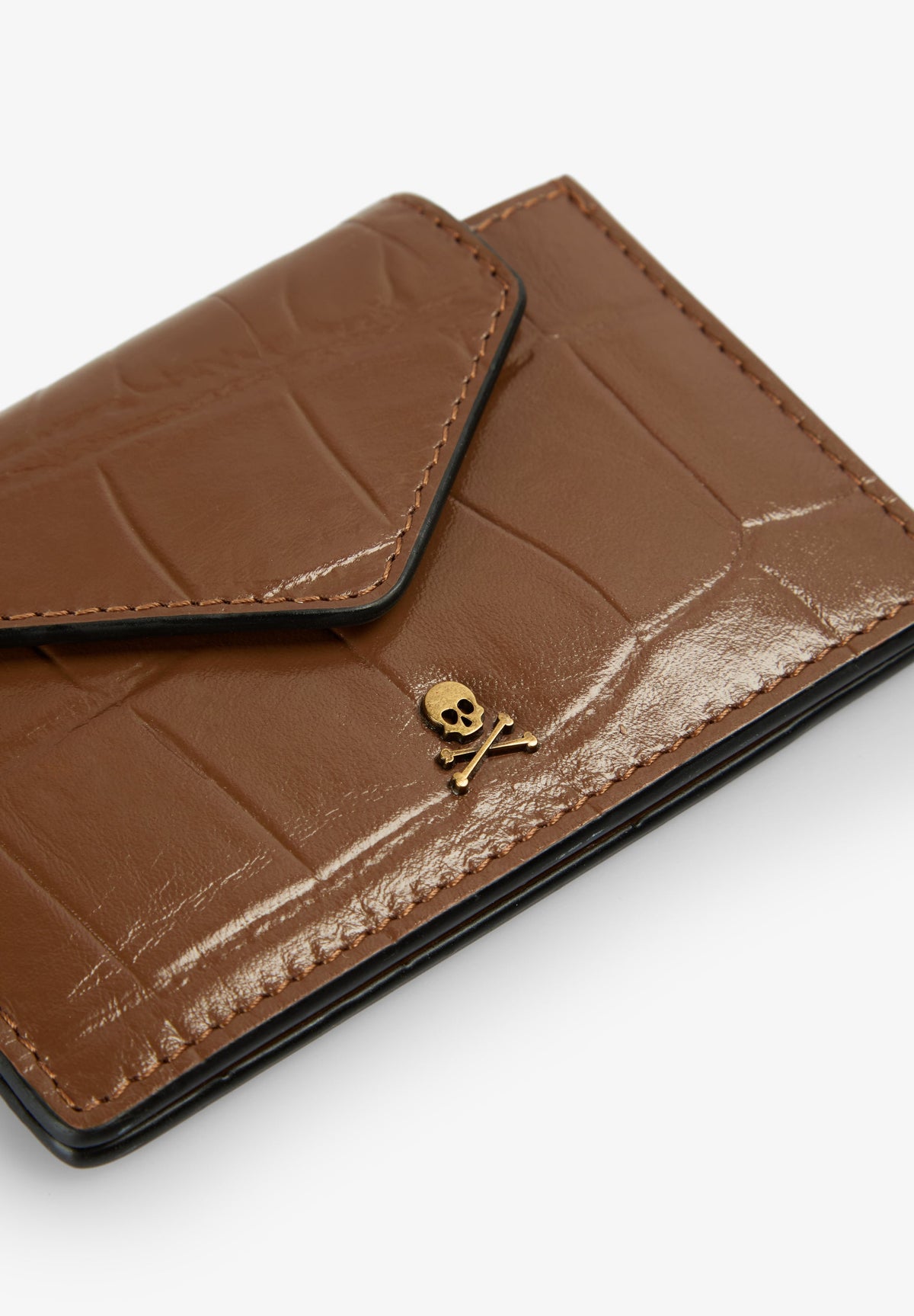 SCFLAT LEATHER CARDHOLDER