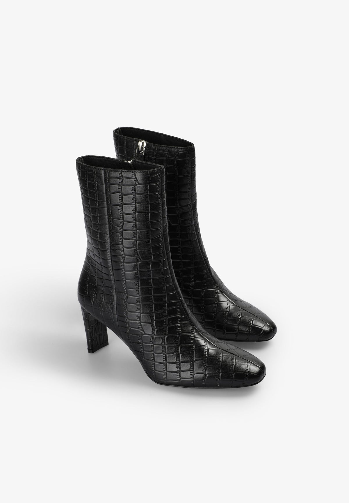 SCCROCOANKLE BOOTS