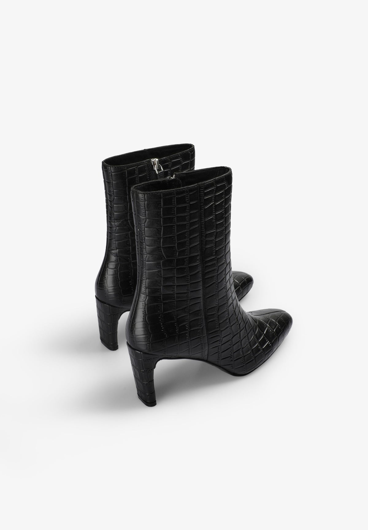 SCCROCOANKLE BOOTS