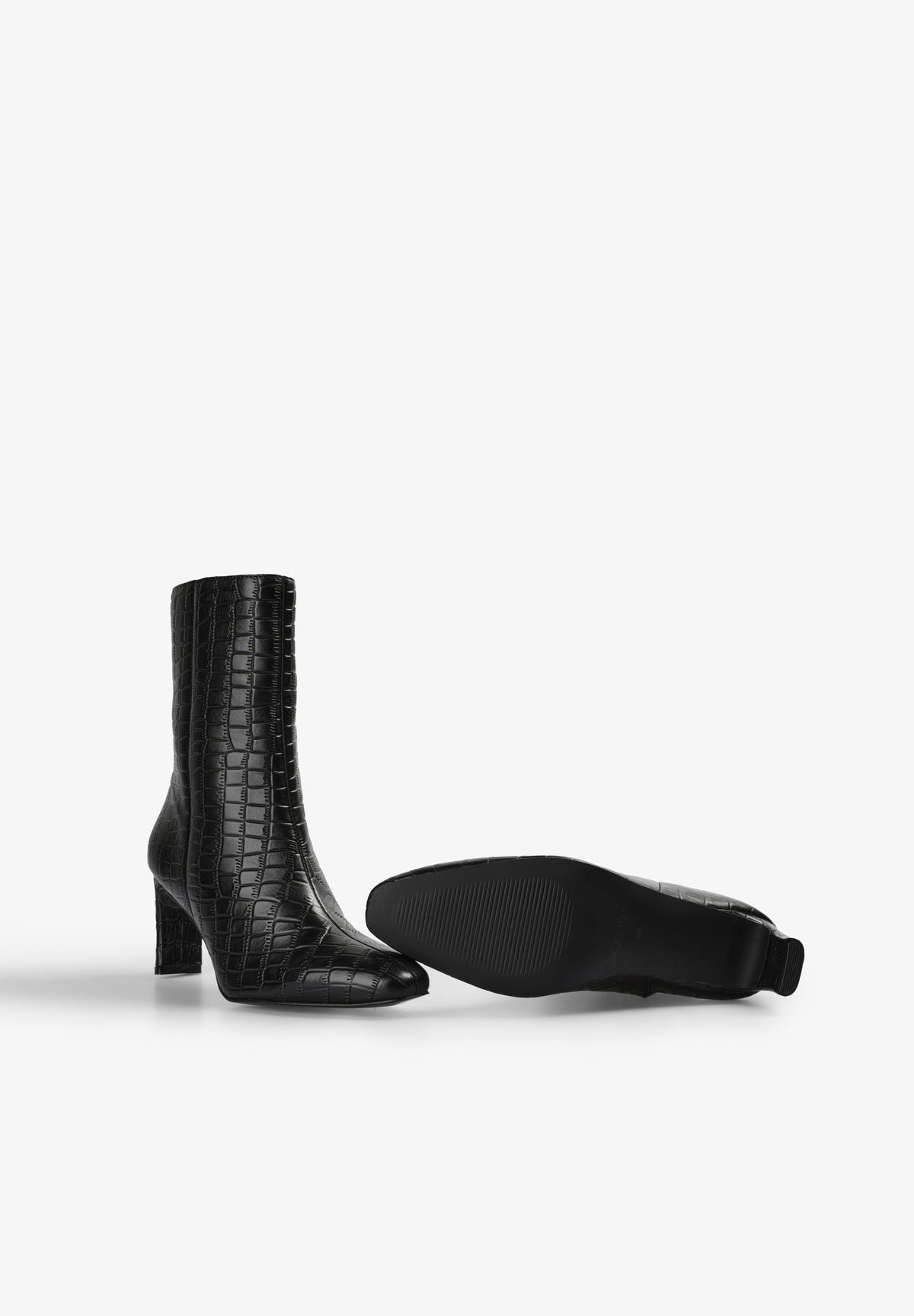 SCCROCOANKLE BOOTS