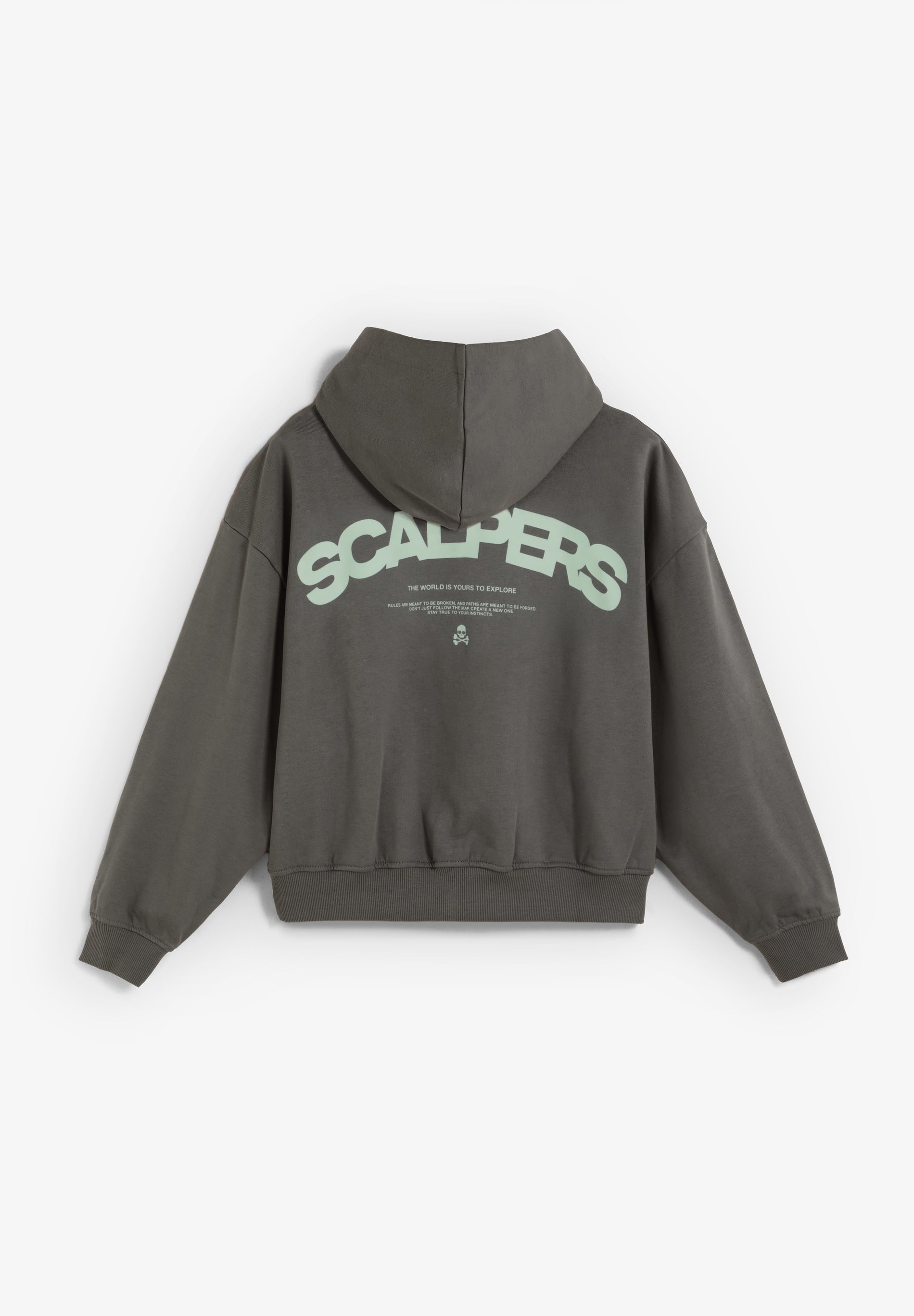 HOODY BOXY MIT LOGO AUF DEM RÜCKEN