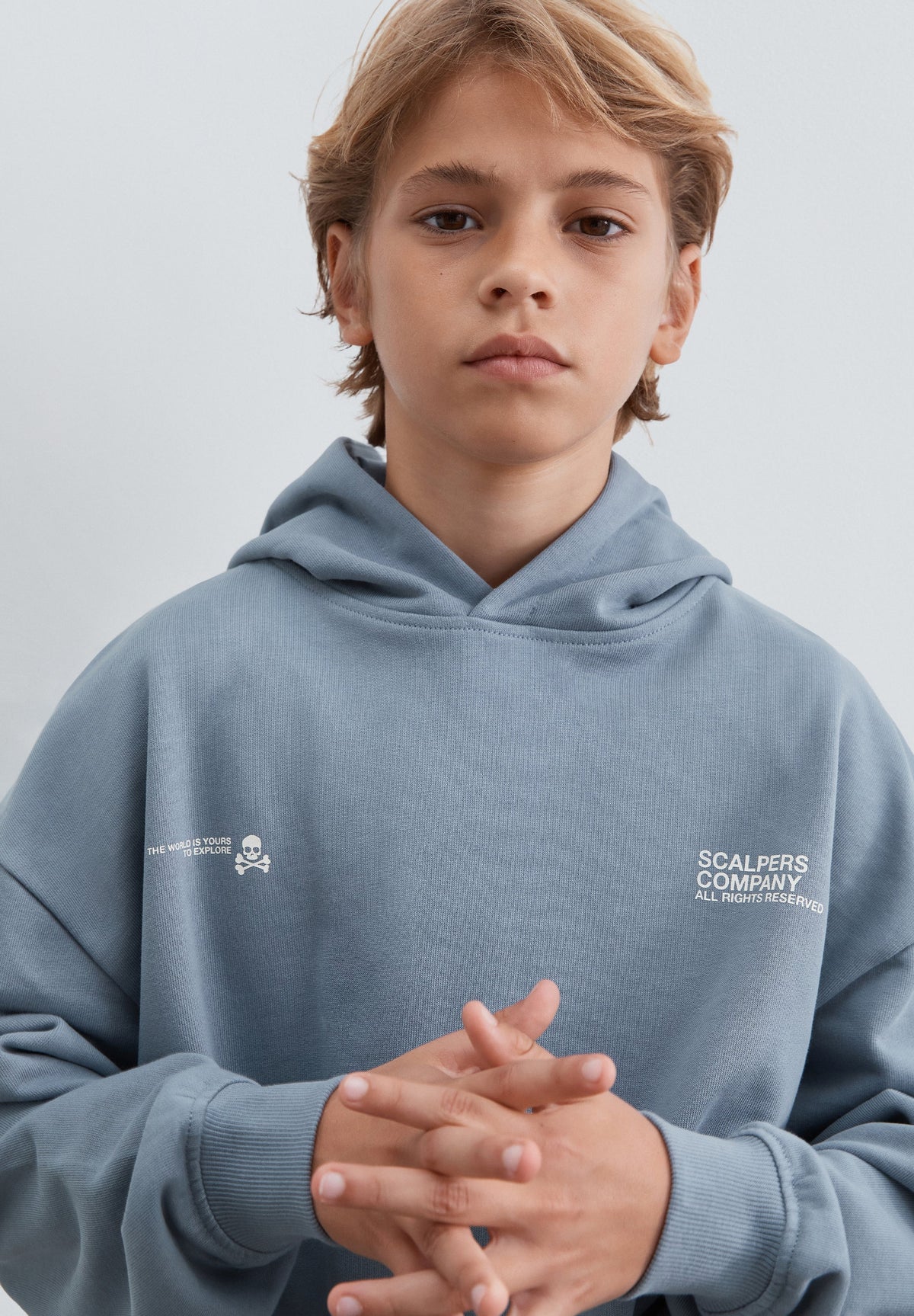 FELPA BOXY LOGO POSTERIORE