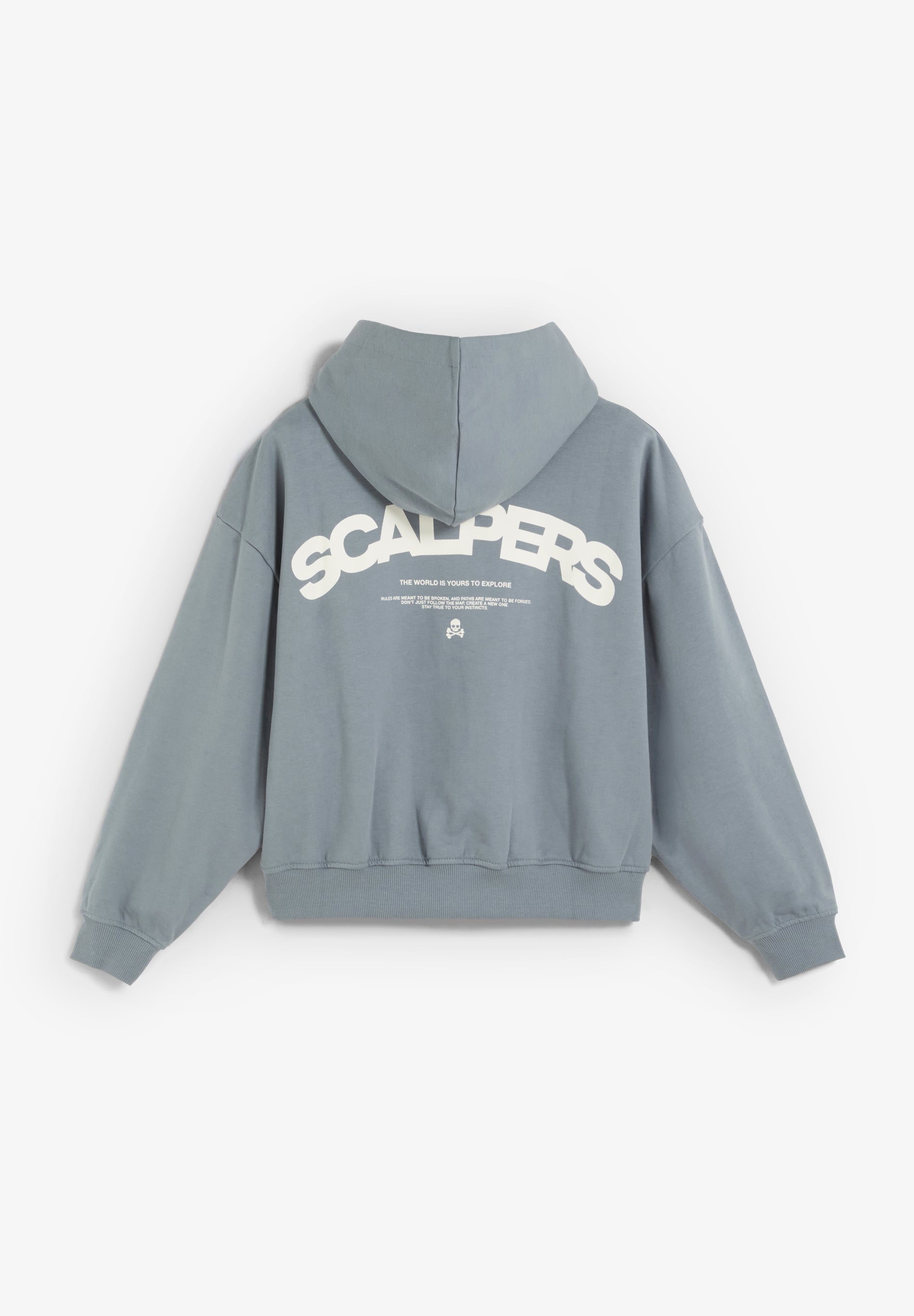 HOODY BOXY MIT LOGO AUF DEM RÜCKEN