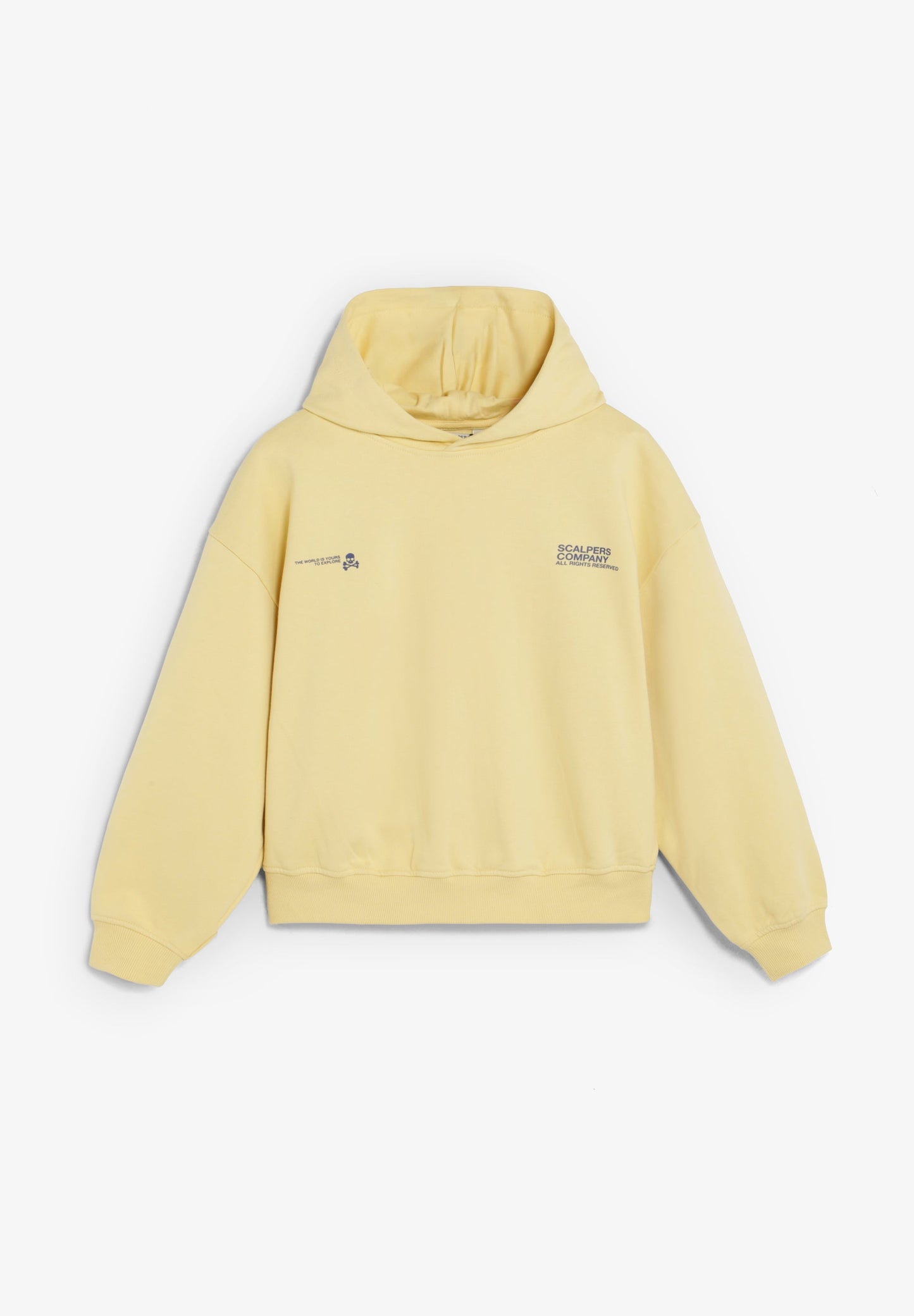 HOODY BOXY MIT LOGO AUF DEM RÜCKEN