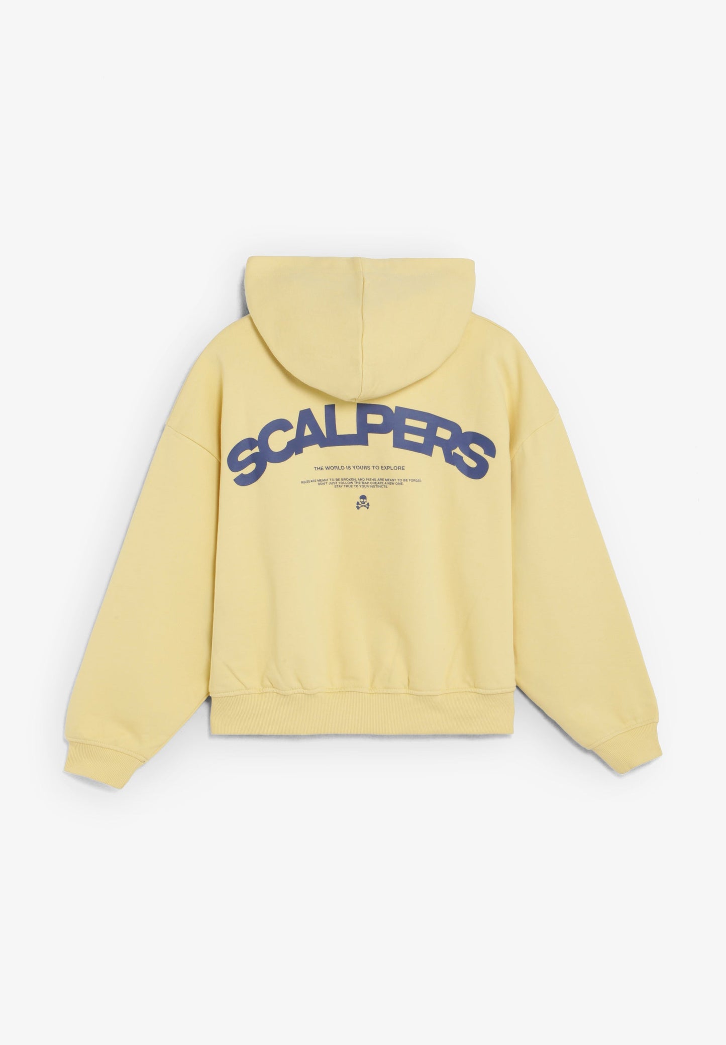 HOODY BOXY MIT LOGO AUF DEM RÜCKEN