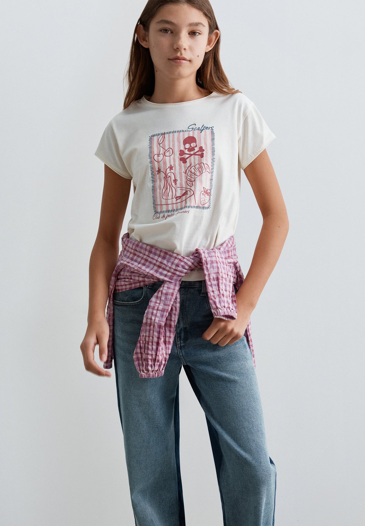 T-SHIRT IM RELAXED FIT MIT PRINT