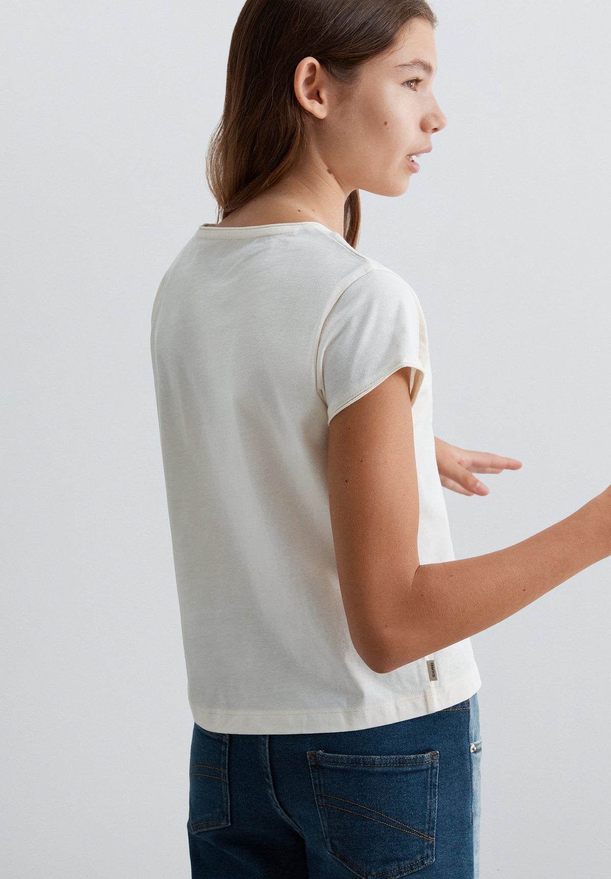 T-SHIRT IM RELAXED FIT MIT PRINT