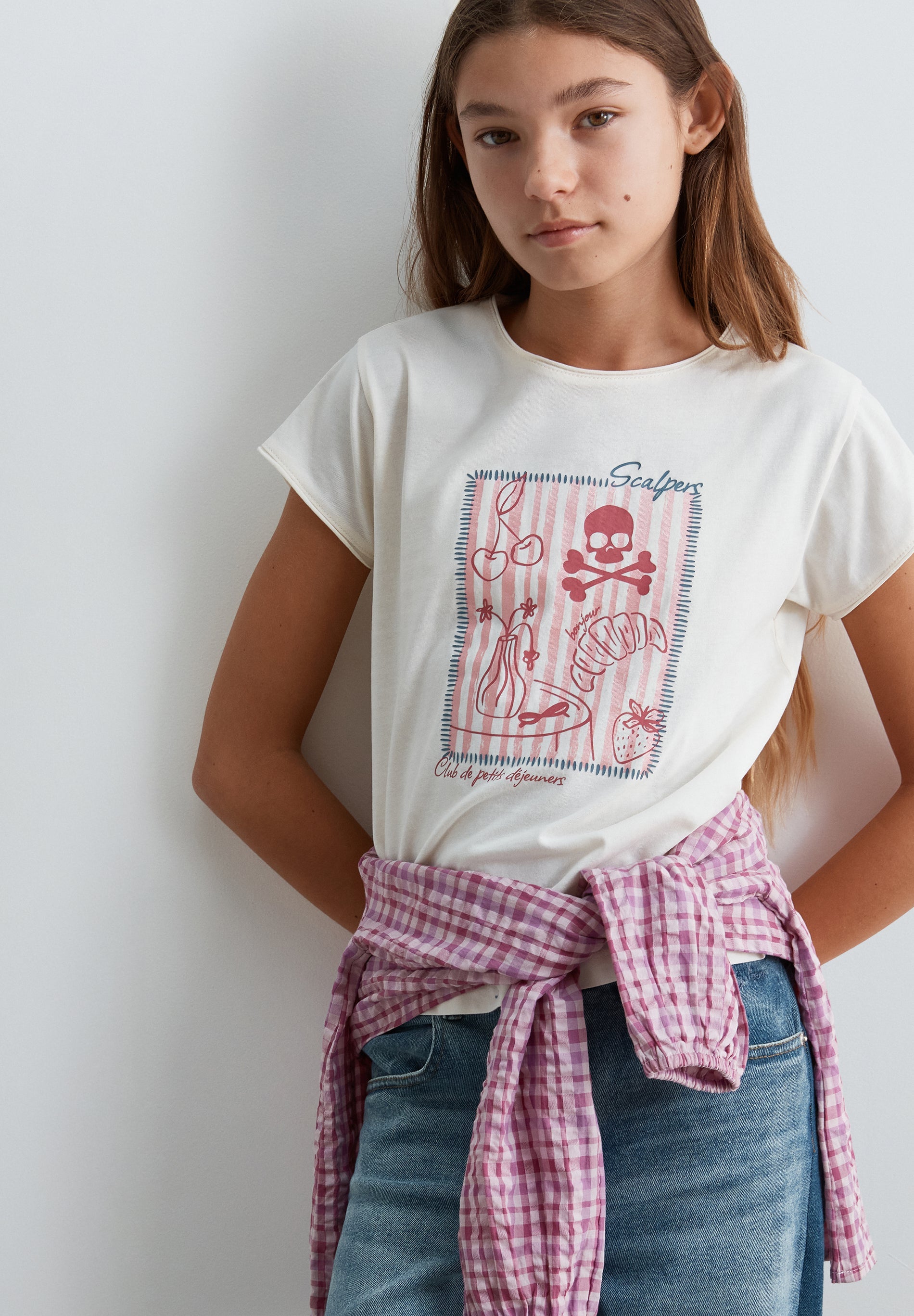 T-SHIRT IM RELAXED FIT MIT PRINT