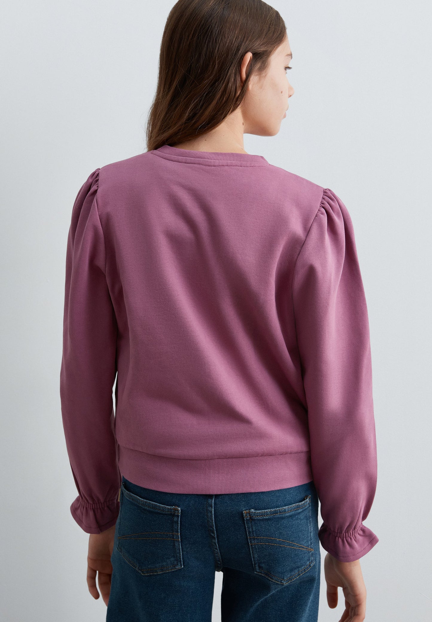 SWEATSHIRT MIT TOTENKOPF VORNE