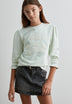 SWEATSHIRT MIT TOTENKOPF VORNE