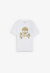 T-SHIRT MIT TOTENKOPF-PRINT