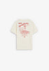 T-SHIRT MIT SPAGHETTI-PRINT