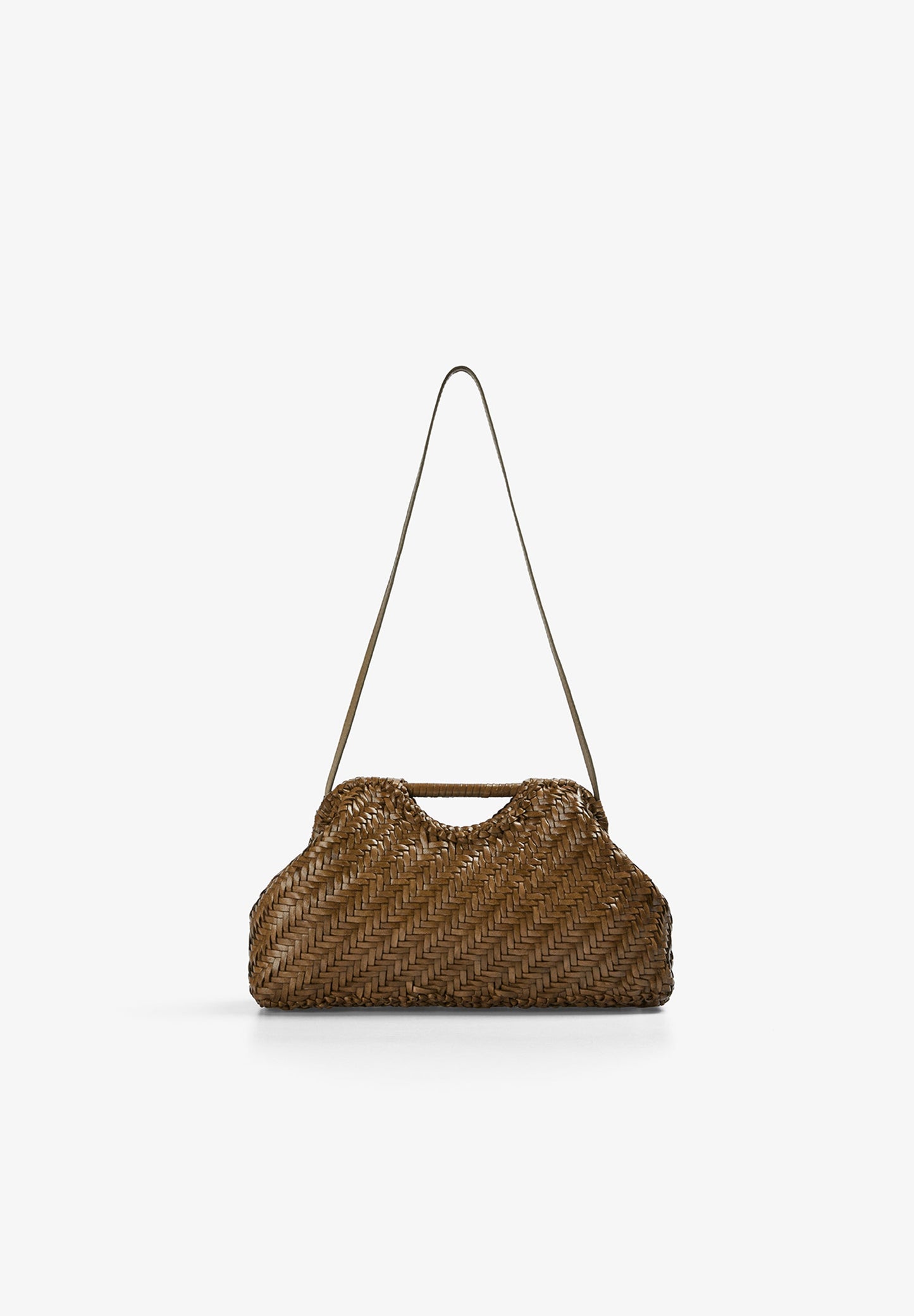 BRAIDED LEATHER BAG