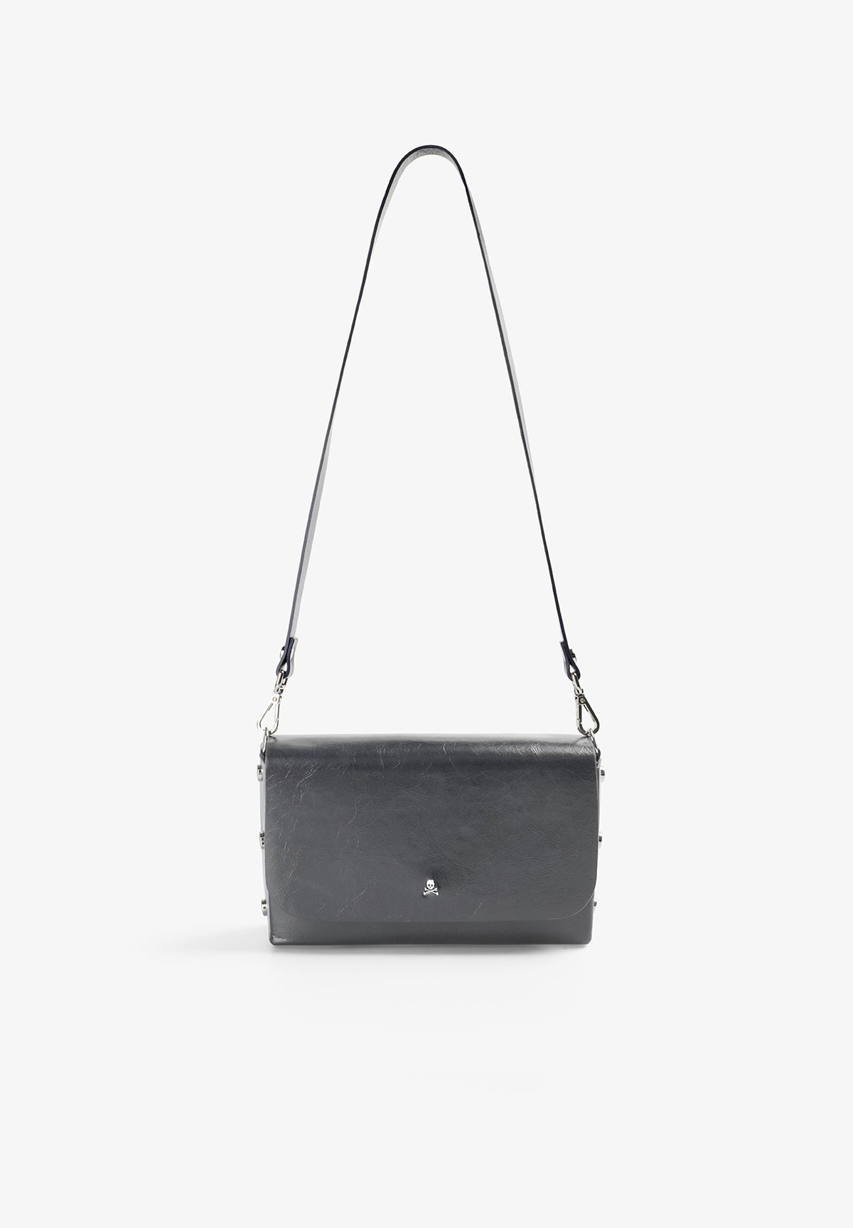 LEATHER MINI FLAP BAG