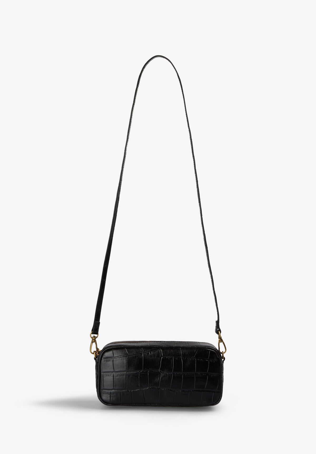 BAGUETTE-BAG AUS LEDER